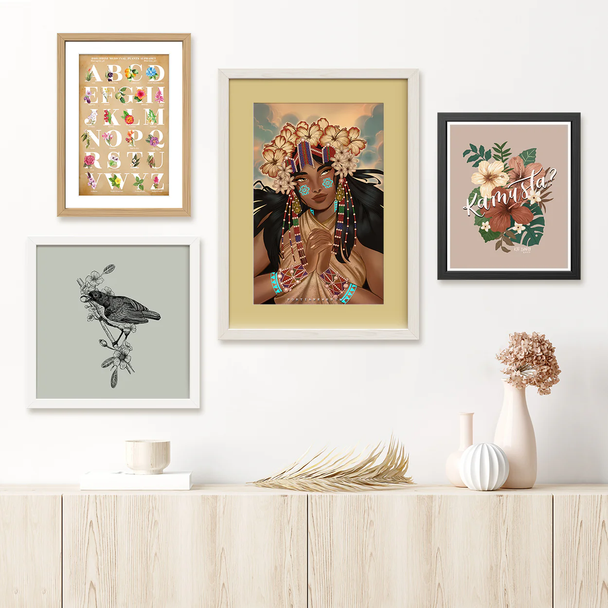 Catalina of Dumaguete Re-imagined Limited Edition Art Print by Portia Nemeño - Image 3