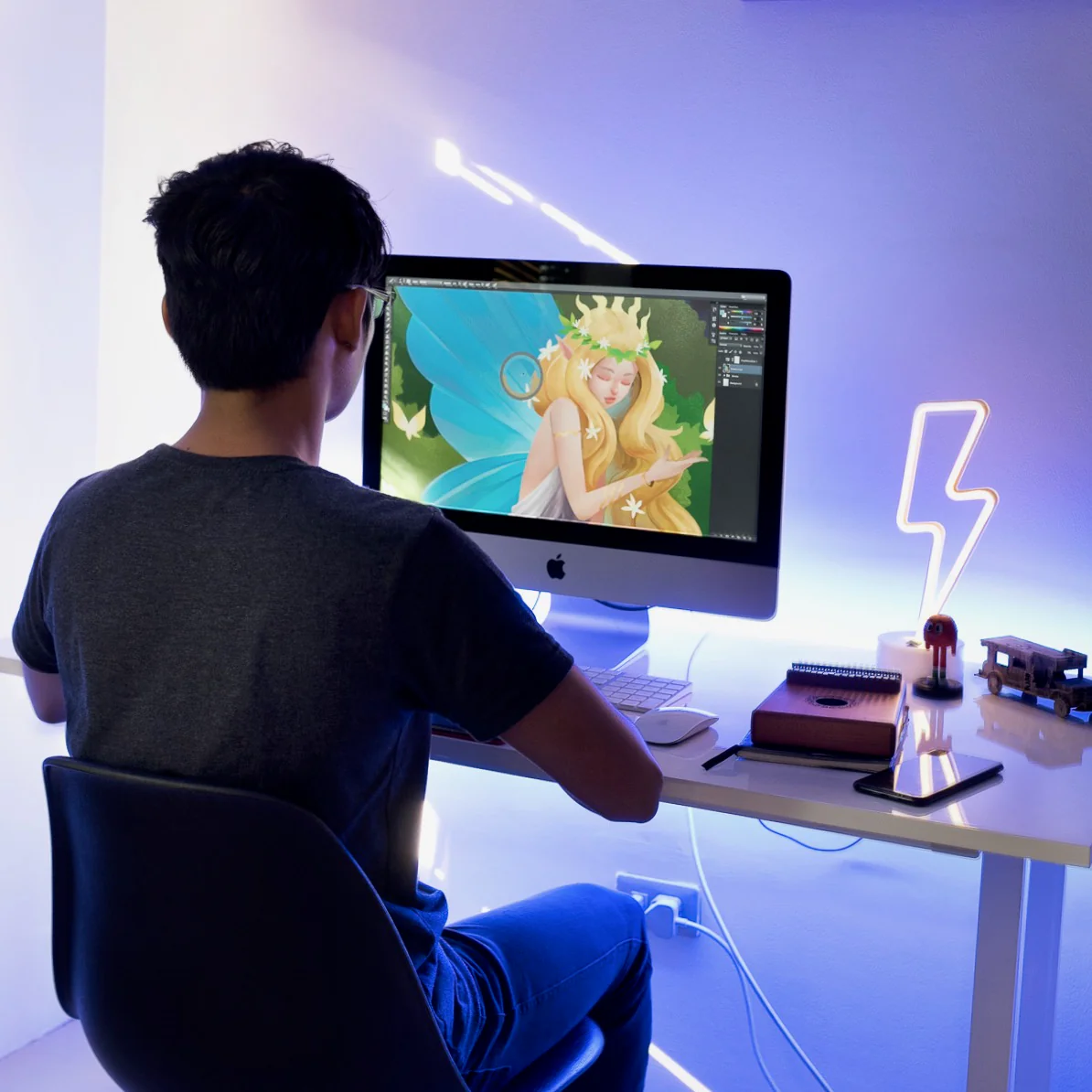 Dwende or Nunò Sa Punsó Art Print - Image 4