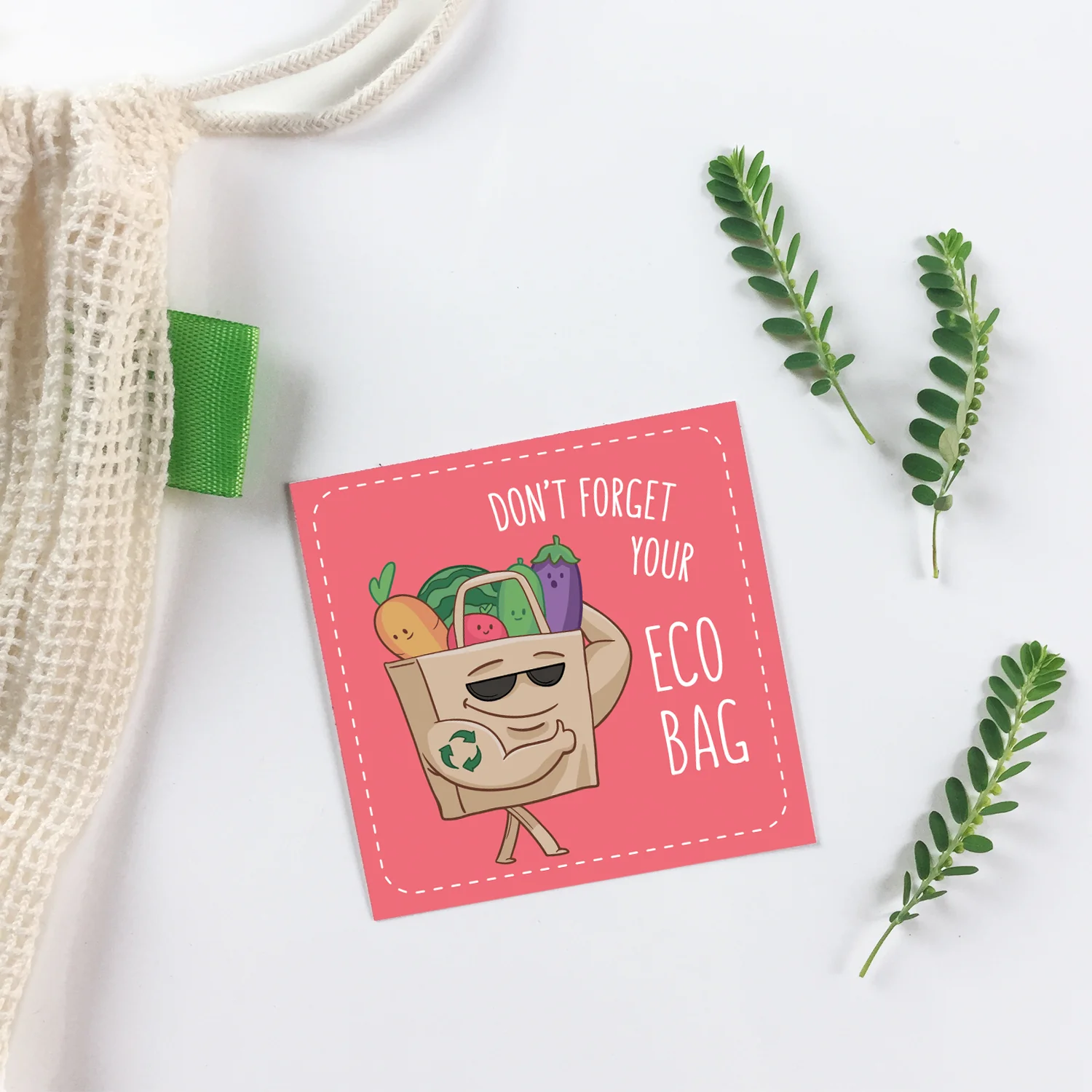 Green Habits Stickers Reminders Pack Of 12 - Image 4